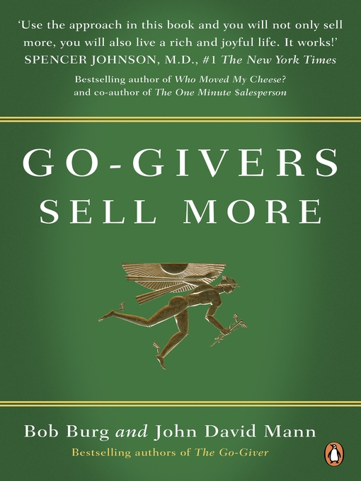 Title details for Go-Givers Sell More by Bob Burg - Available